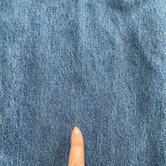 Levis 550 Jeans Mens 42 x 32 Blue Relaxed Fit slightly baggy Workwear Causal - Picture 13 of 15